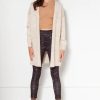 Knitwear * | Cheapest Lanti Lightweight Long Cardigan In Beige