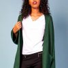 Knitwear * | Coupon Baloot Gia Green Cardigan