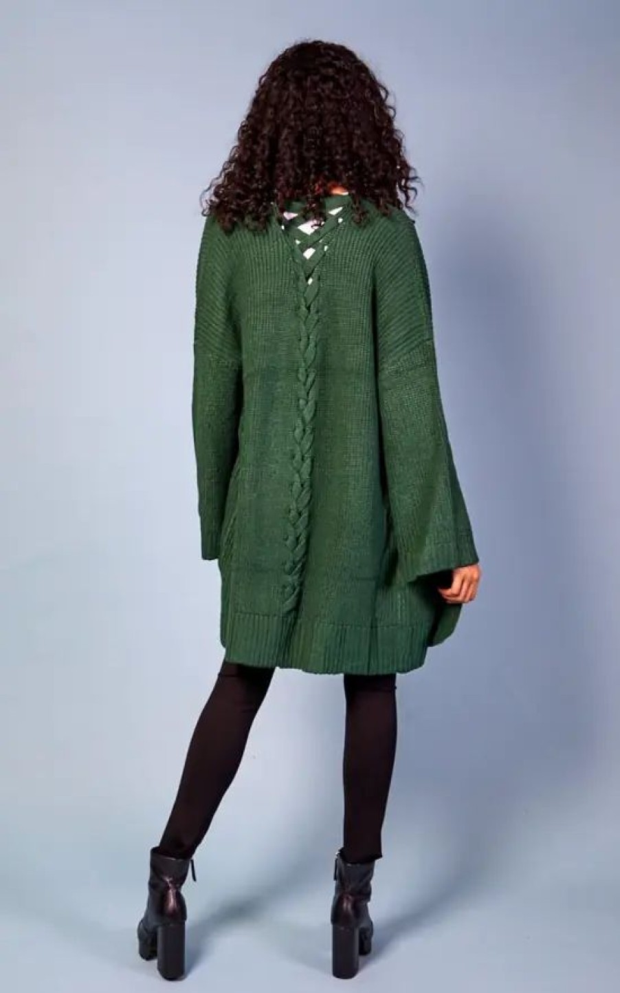 Knitwear * | Coupon Baloot Gia Green Cardigan