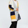 Knitwear * | Discount Moe Geometric Oversized Cardigan In Multicolour