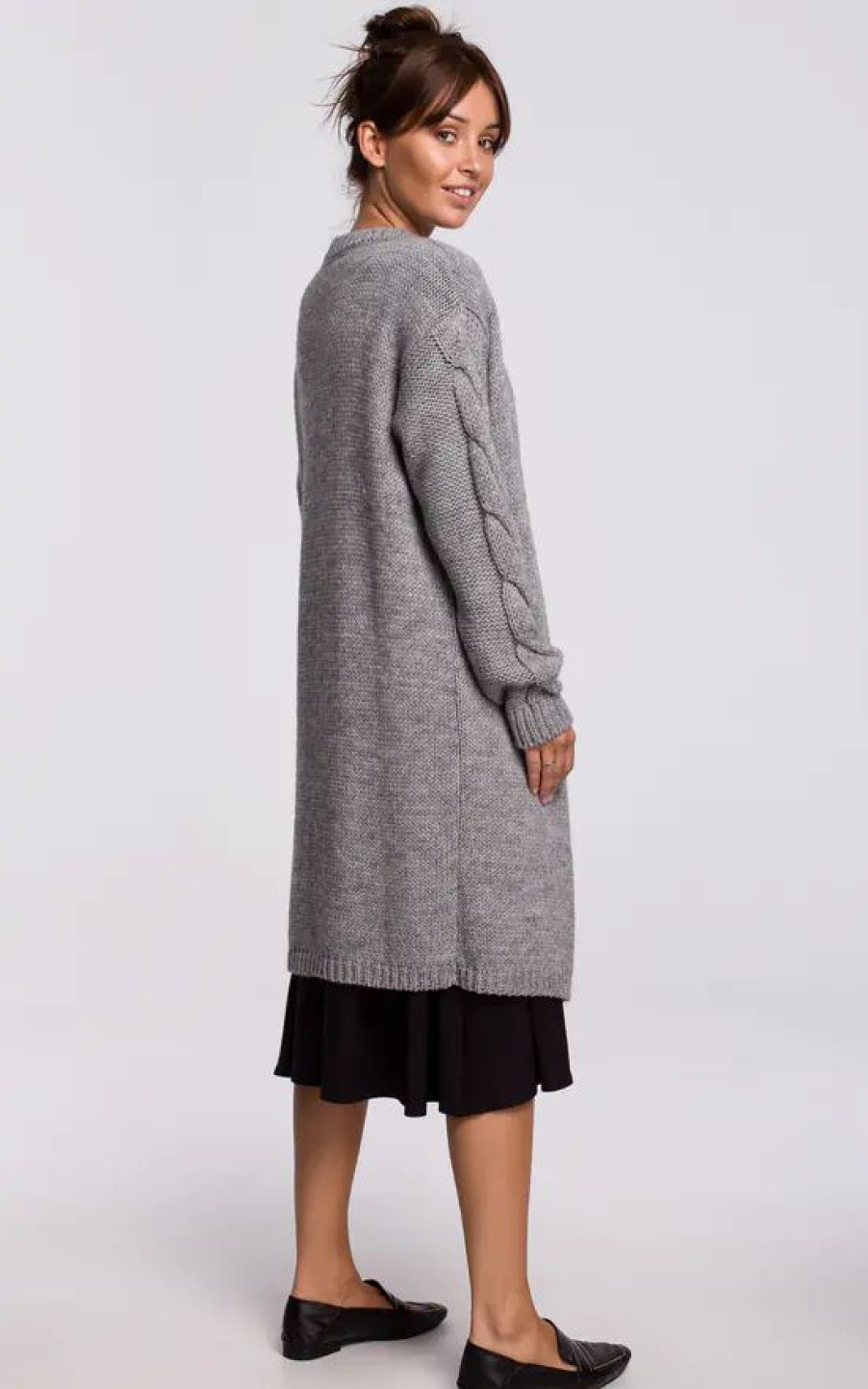 Knitwear * | Best Reviews Of Moe Comfy And Cozy Cardigan In Grey