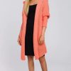 Knitwear * | Brand New Moe Oversized Hooded Cardigan In Pink