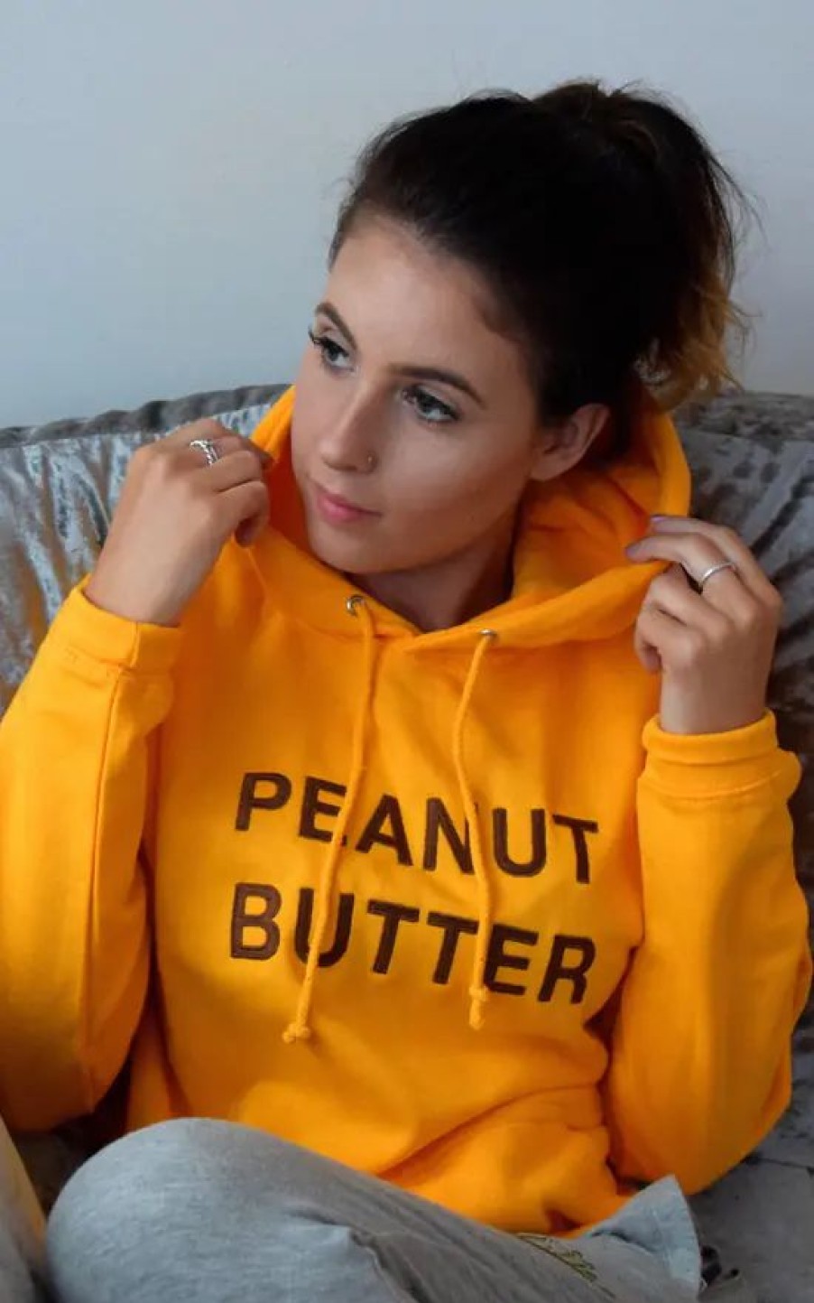 Sweaters & Hoodies * | Brand New Twisted Saint Peanut Butter Hoodie