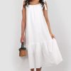 Dresses * | Promo Bullet Ivy Strappy White Sun Dress