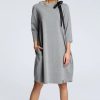 Dresses * | New Moe Grey Oversized Dress