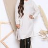 Dresses * | Best Reviews Of Lucy Sparks Beige Long Sleeve Jumper Dress With Pockets