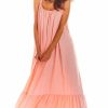 Dresses * | Buy Awama Oversized Maxi Summer Dress In Pink