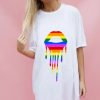 Tops * | Outlet Sade Farrell Pride Drip Lip Tee