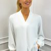 Tops * | Coupon Kate & Pippa Torino Blouse In White