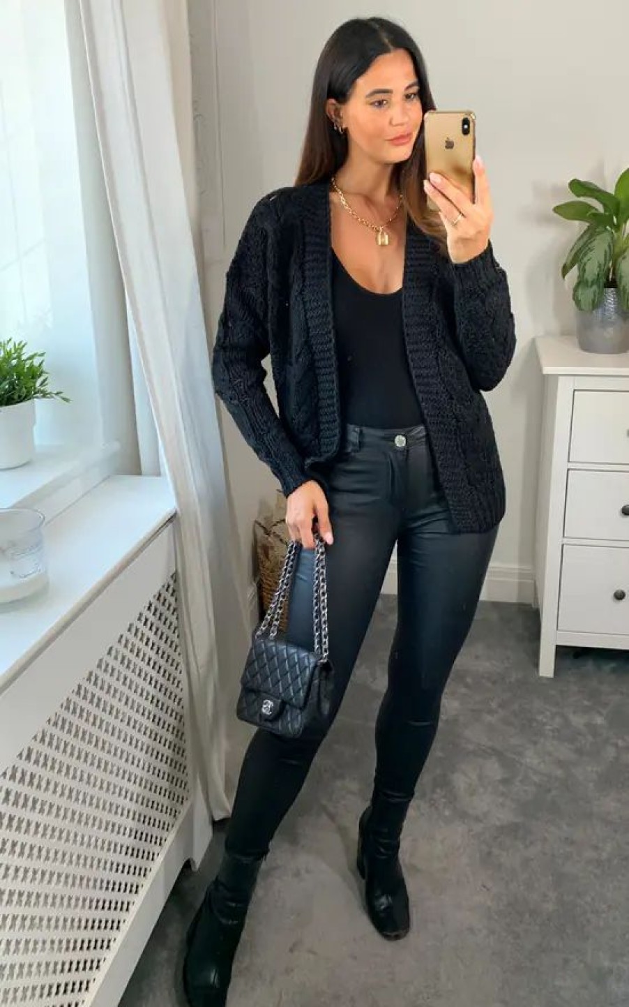 Knitwear * | Discount Joe Browns Perfect Slouchy Black Cardigan