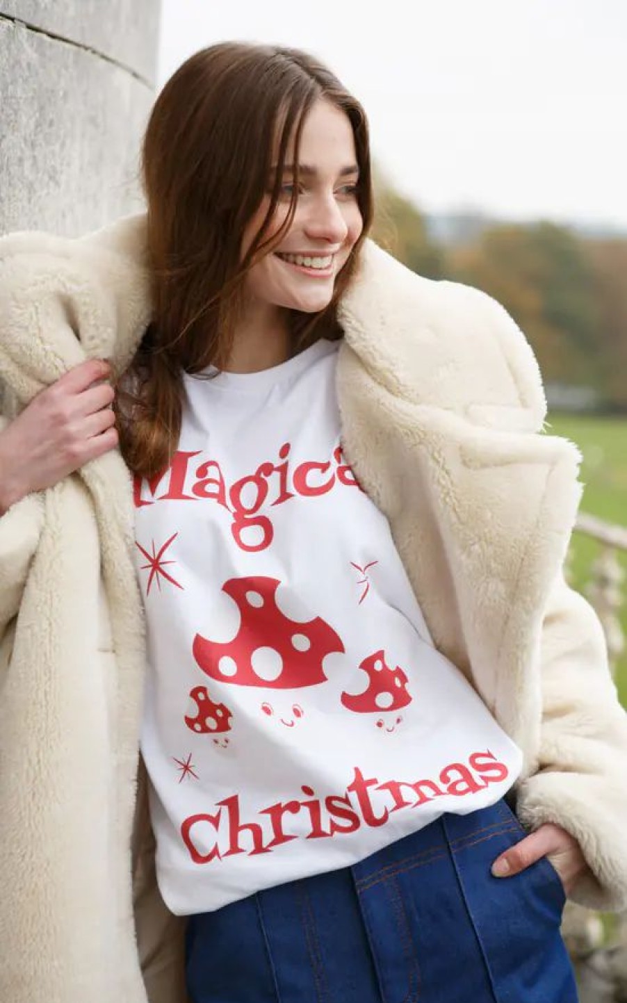 Tops * | Wholesale Batch1 Magical Christmas Women'S Christmas T Shirt