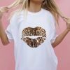 Tops * | Budget Sade Farrell Leopard Print Graphic Oversize Top