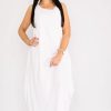 Dresses * | Top 10 Lucy Sparks White Comfortable Maxi Dress.